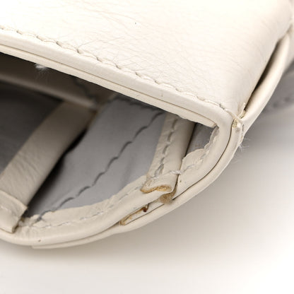 Bottega Veneta Calfskin Maxi Intrecciato Cassette Tote White 11 of 15