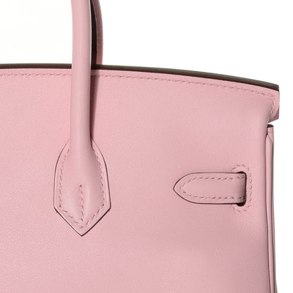 Hermes Swift Birkin 25 Rose Sakura 9 of 25