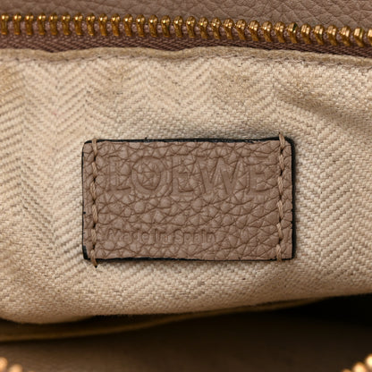 Loewe Grained Calfskin Small Puzzle Bag Sand 6 of 9