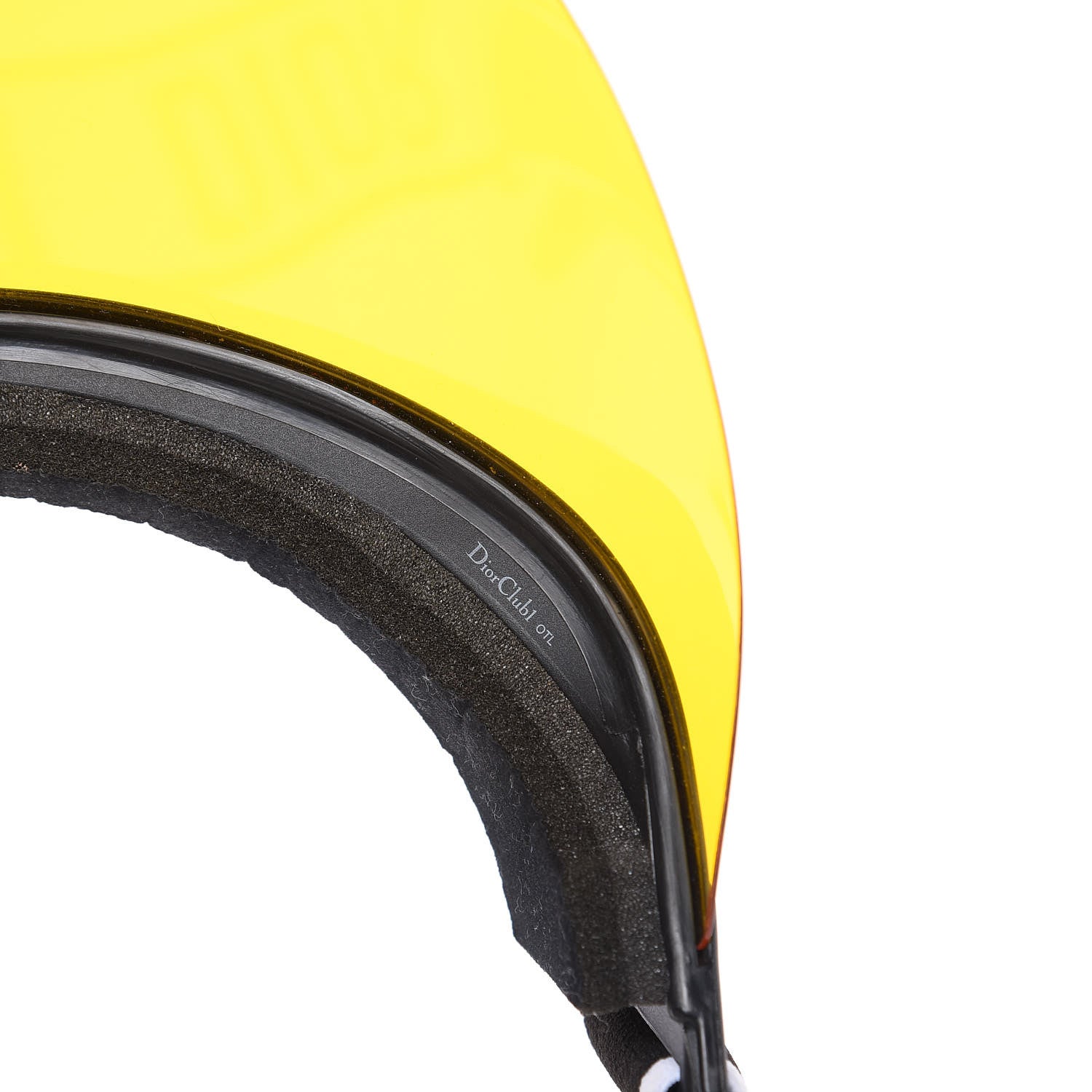 Christian Dior DiorClub1 Sun Visor Yellow 5 of 6