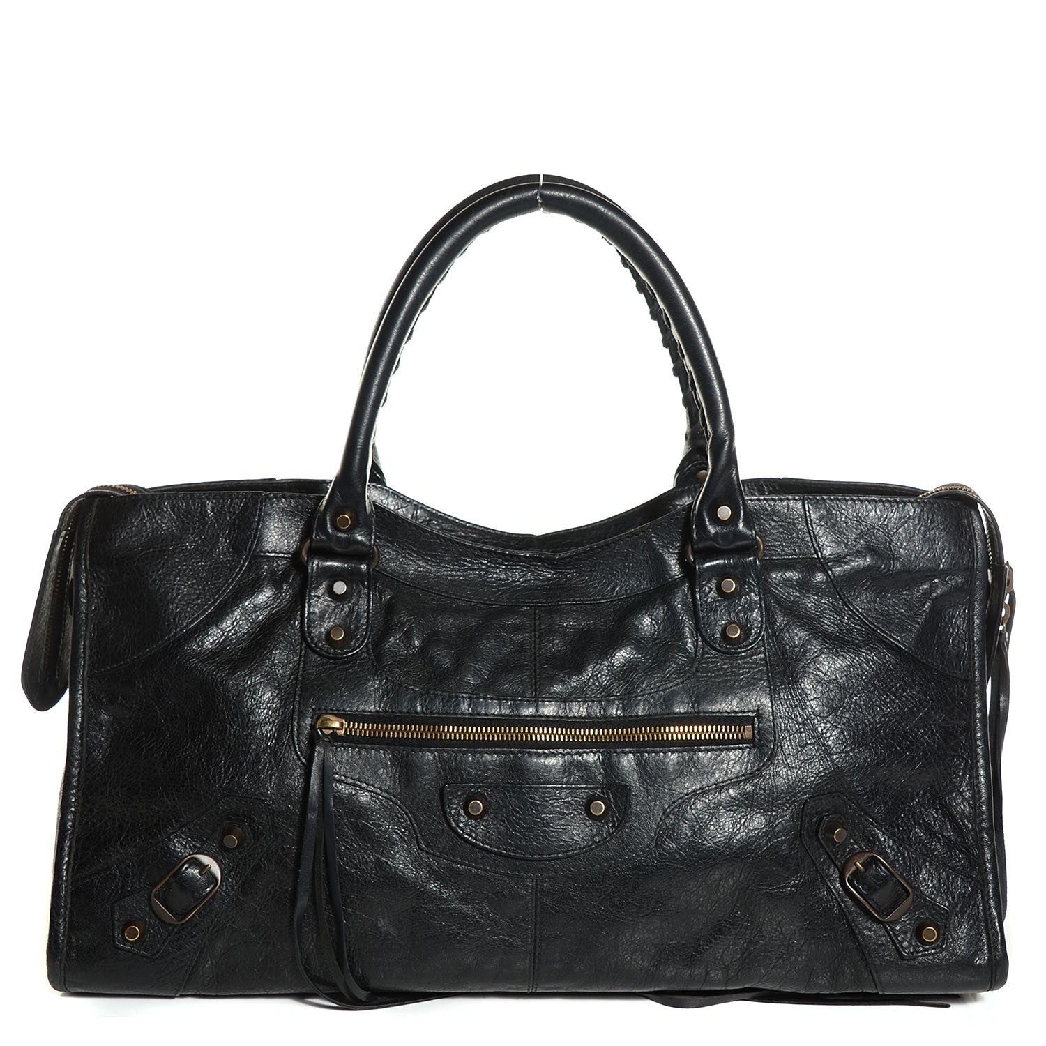 Balenciaga Agneau Classic Hardware Part Time Black 1 of 12