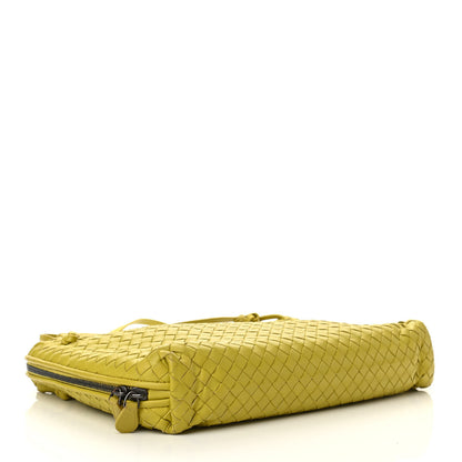 Bottega Veneta Nappa Intrecciato Large Nodini Crossbody Messenger Kiwi 4 of 10