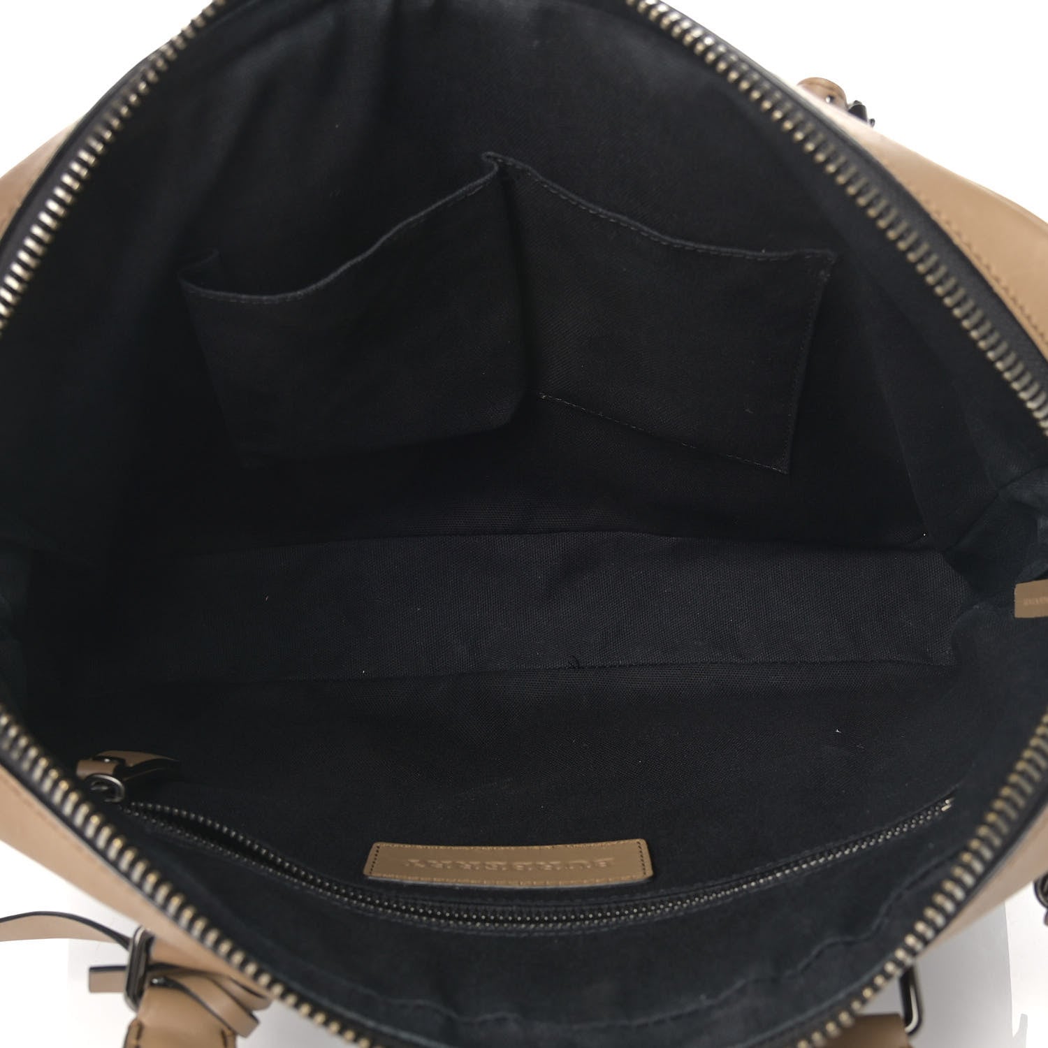 Burberry London Smoked Check Large Briefcase Brown 5 of 22