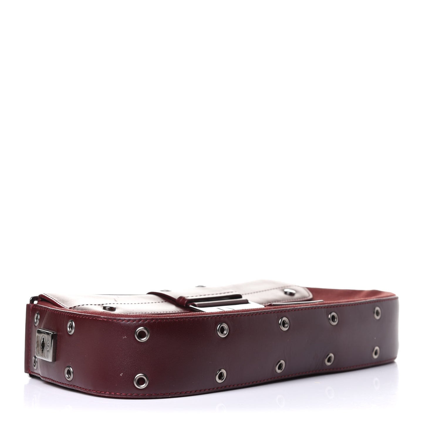 Canvas Calfskin Street Chic Columbus Ave Burgundy