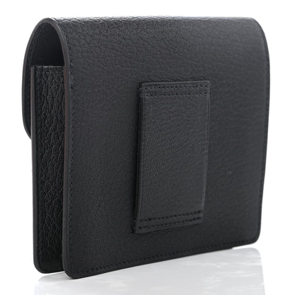 Hermes Chevre Mysore Roulis Slim Wallet Black 2 of 4