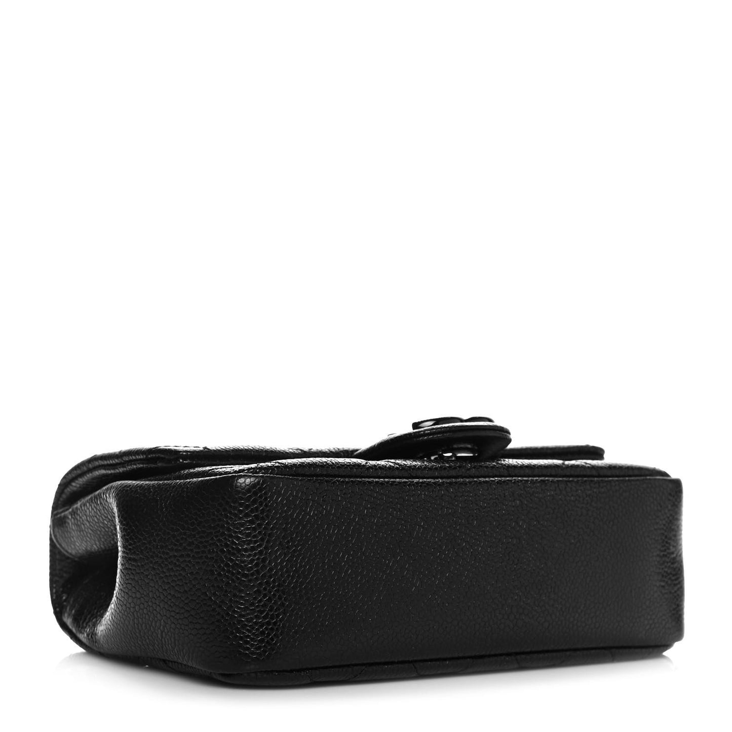 Caviar Quilted Incognito Mini Square Flap Black