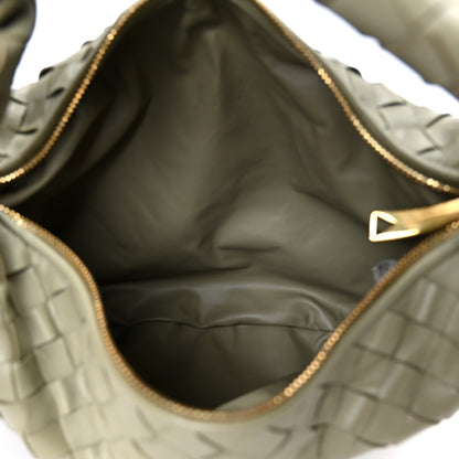 Bottega Veneta Nappa Intrecciato Teen Jodie Hobo Travertine 5 of 11