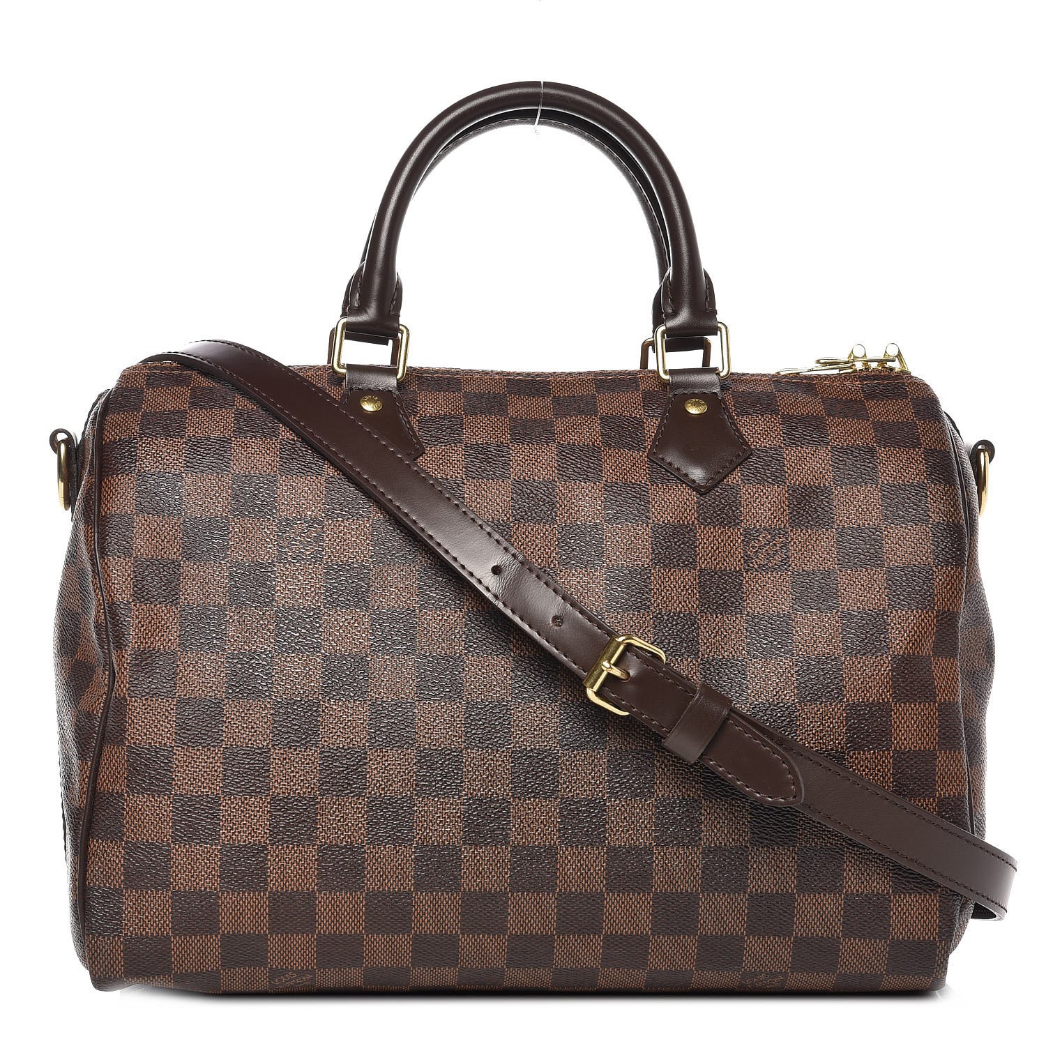 Louis Vuitton Damier Ebene Speedy Bandouliere 30 1 of 12
