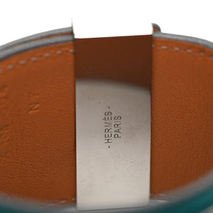 Hermes Epsom Collier de Chien CDC Bracelet S Bleu Paon 6 of 6