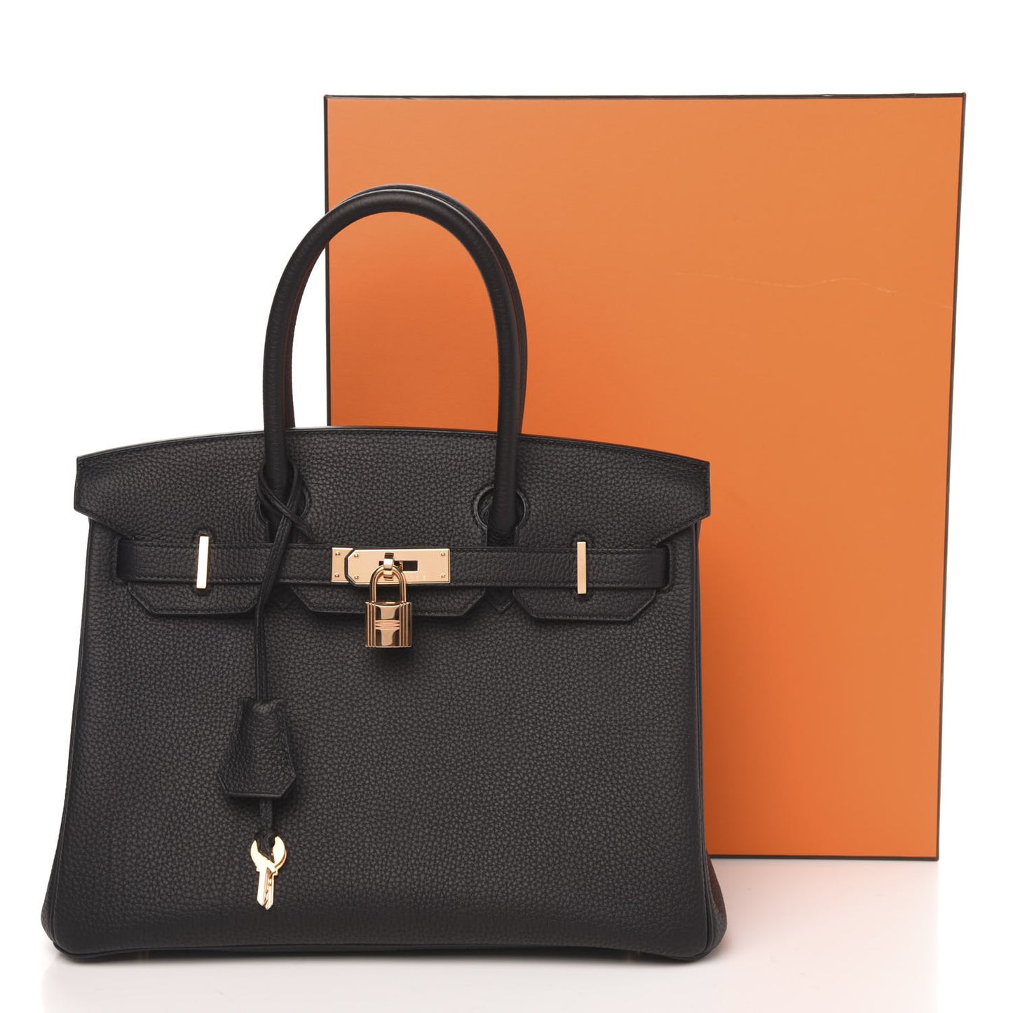 Togo Birkin 30 Black