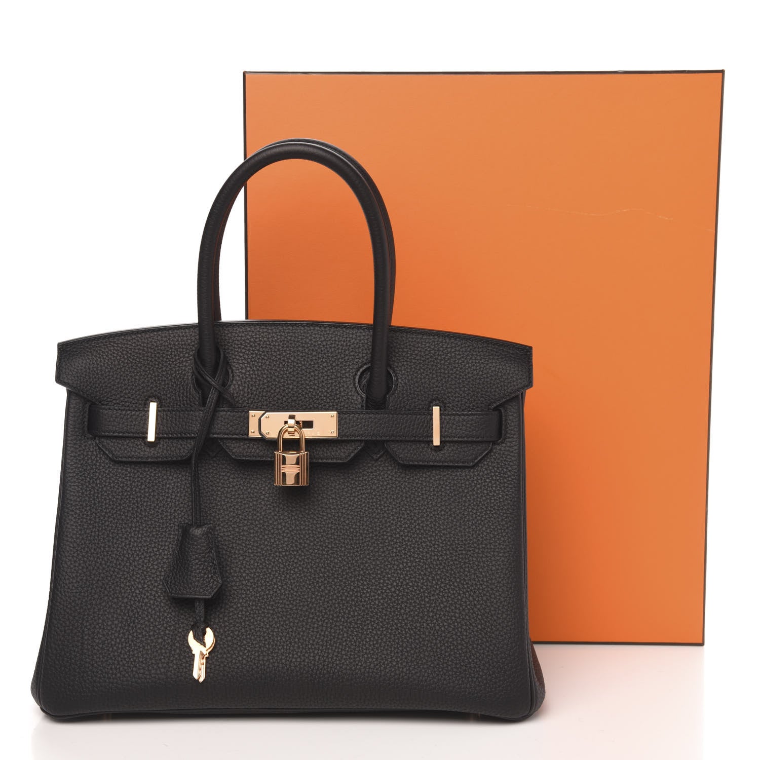 Hermes Togo Birkin 30 Black 10 of 10