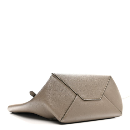 Celine Soft Grained Calfskin Small Belt Cabas Phantom Taupe 4 of 13