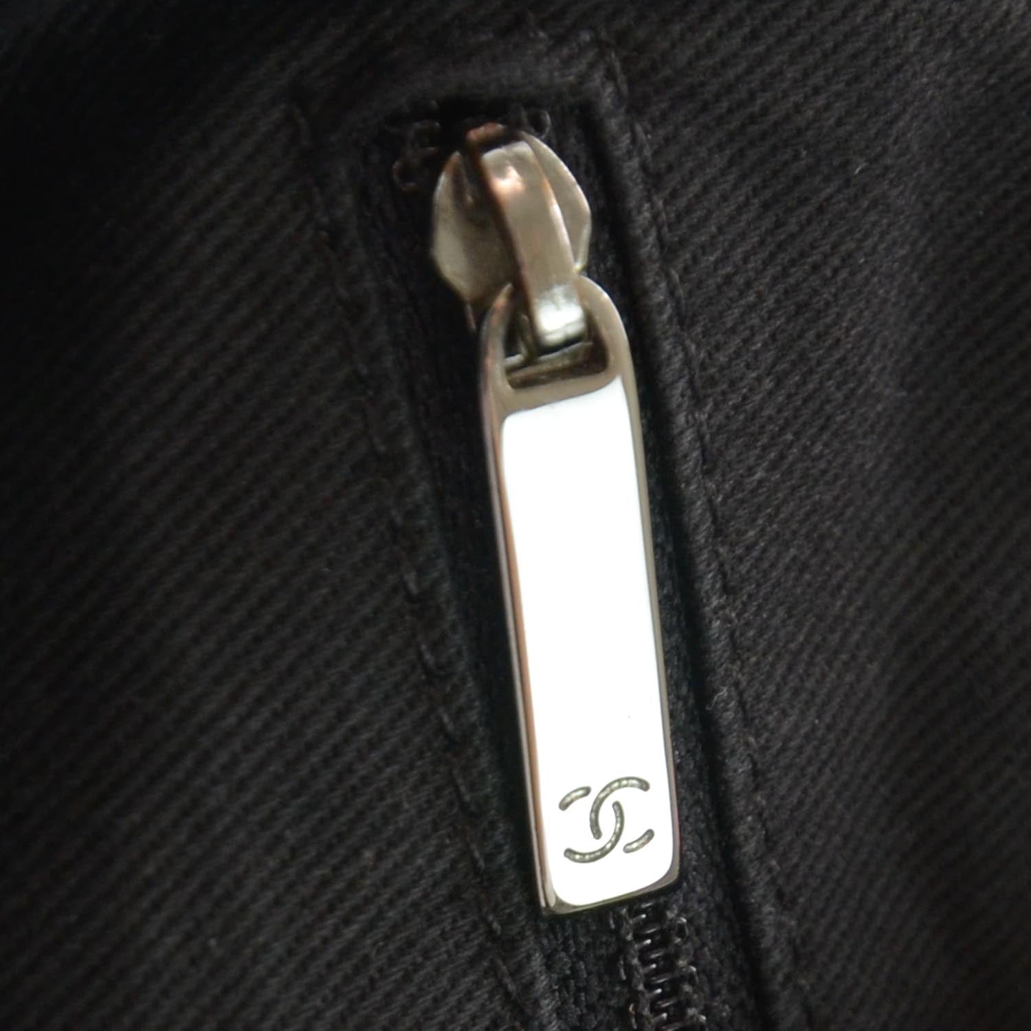 Chanel Lambskin Expandable Tote Black 8 of 8