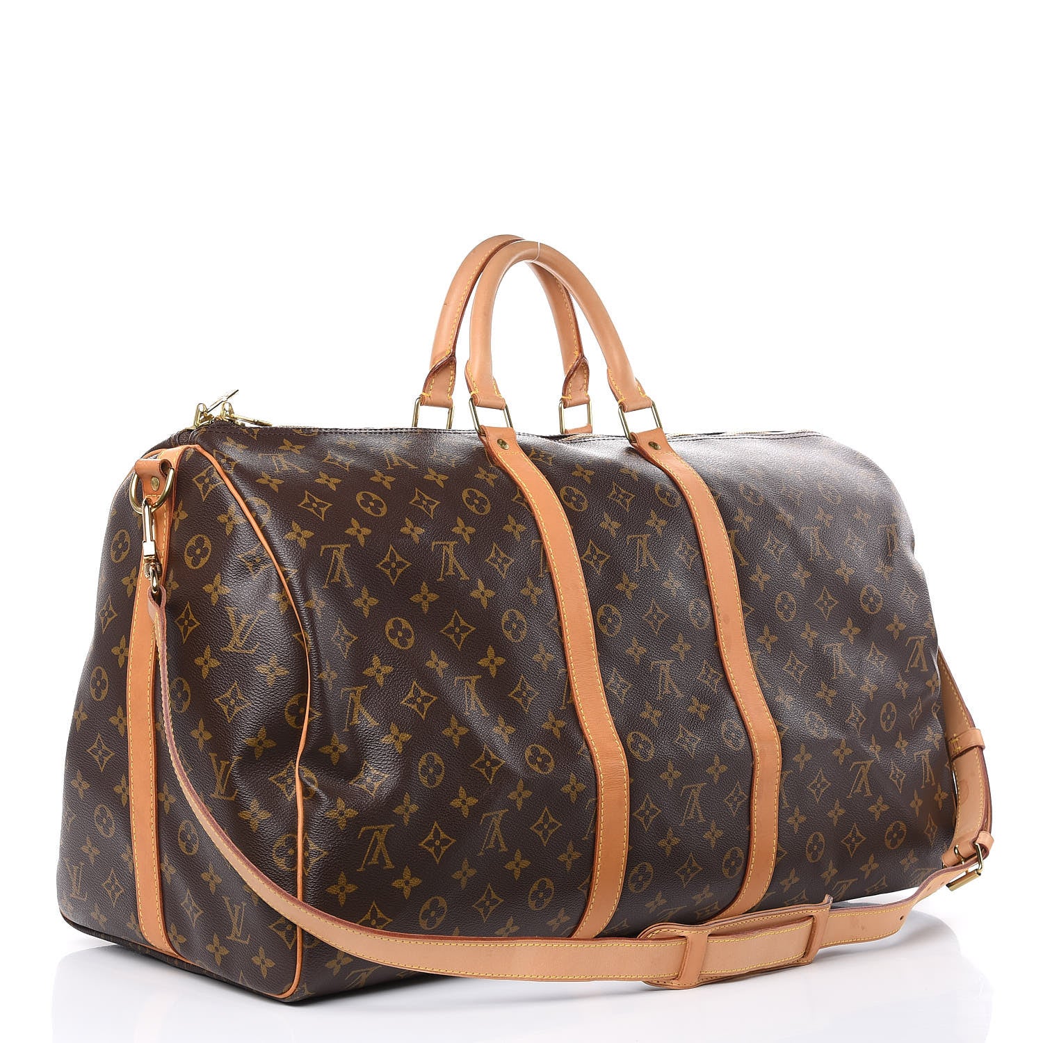 Louis Vuitton Monogram Keepall Bandouliere 55 3 of 16