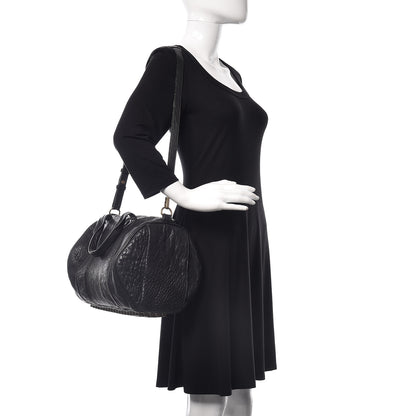 Alexander Wang Pebbled Lambskin Rocco Black Antique Brass Hardware 2 of 8