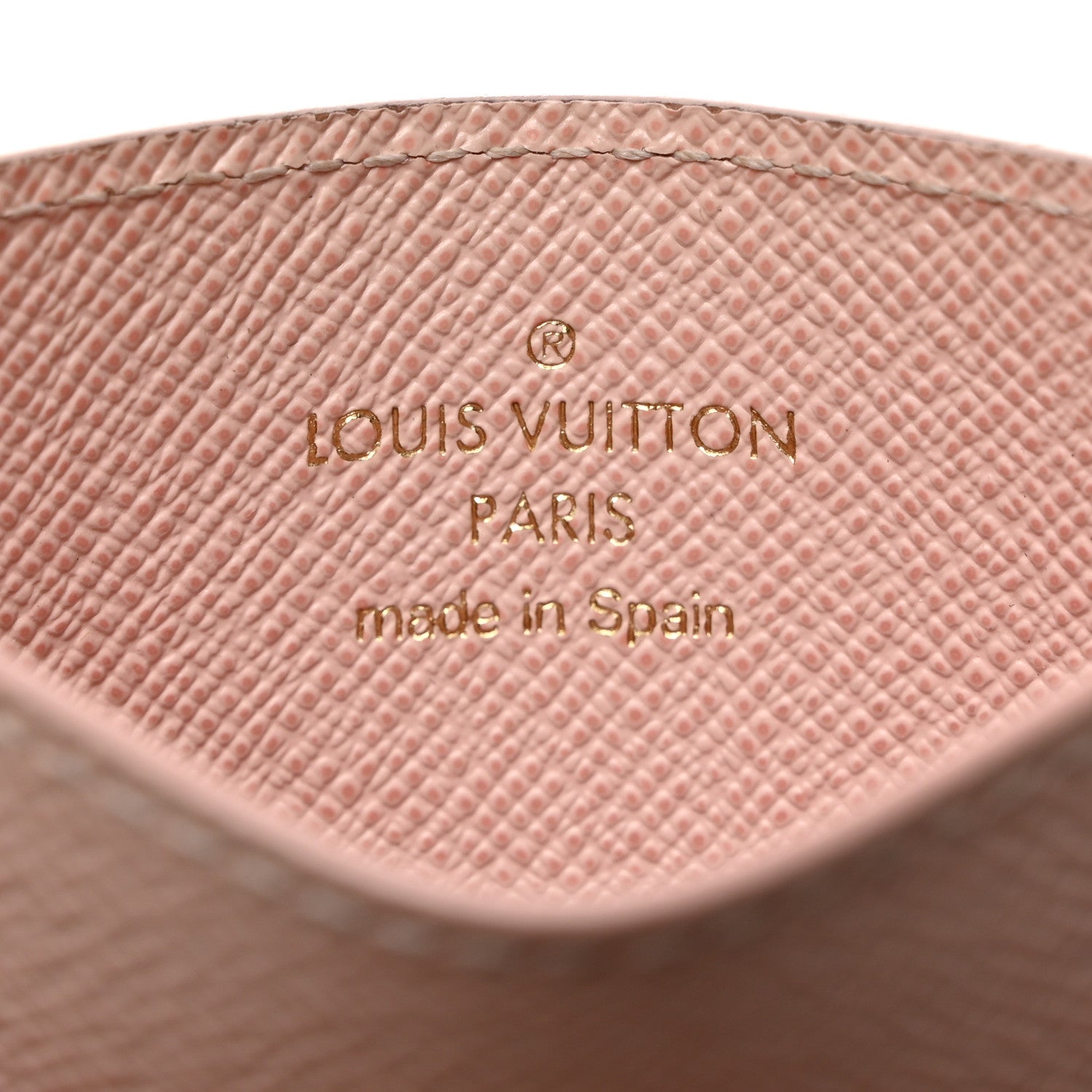 Louis Vuitton Damier Azur Daily Card Holder Rose Ballerine 6 of 8