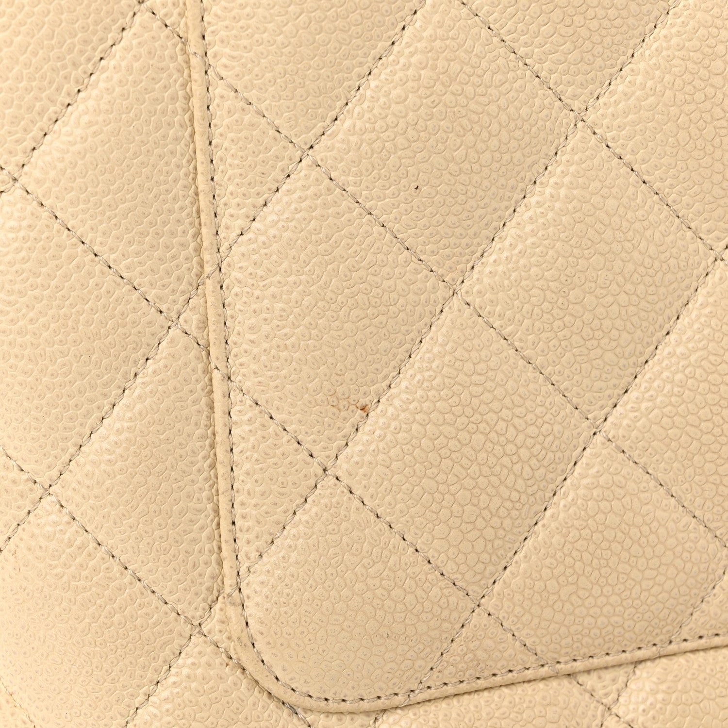 Chanel Caviar Quilted Medallion Tote Light Beige 14 of 18