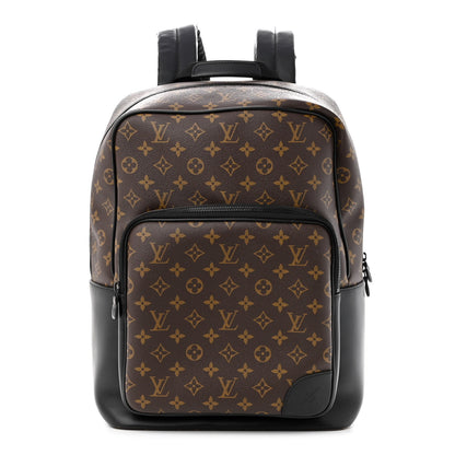 Louis Vuitton Monogram Macassar Dean Backpack 1 of 9