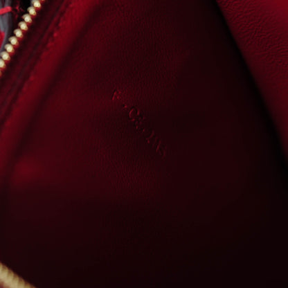 Celine Smooth Calfskin Medium Classic Box Flap Bag Red 8 of 8