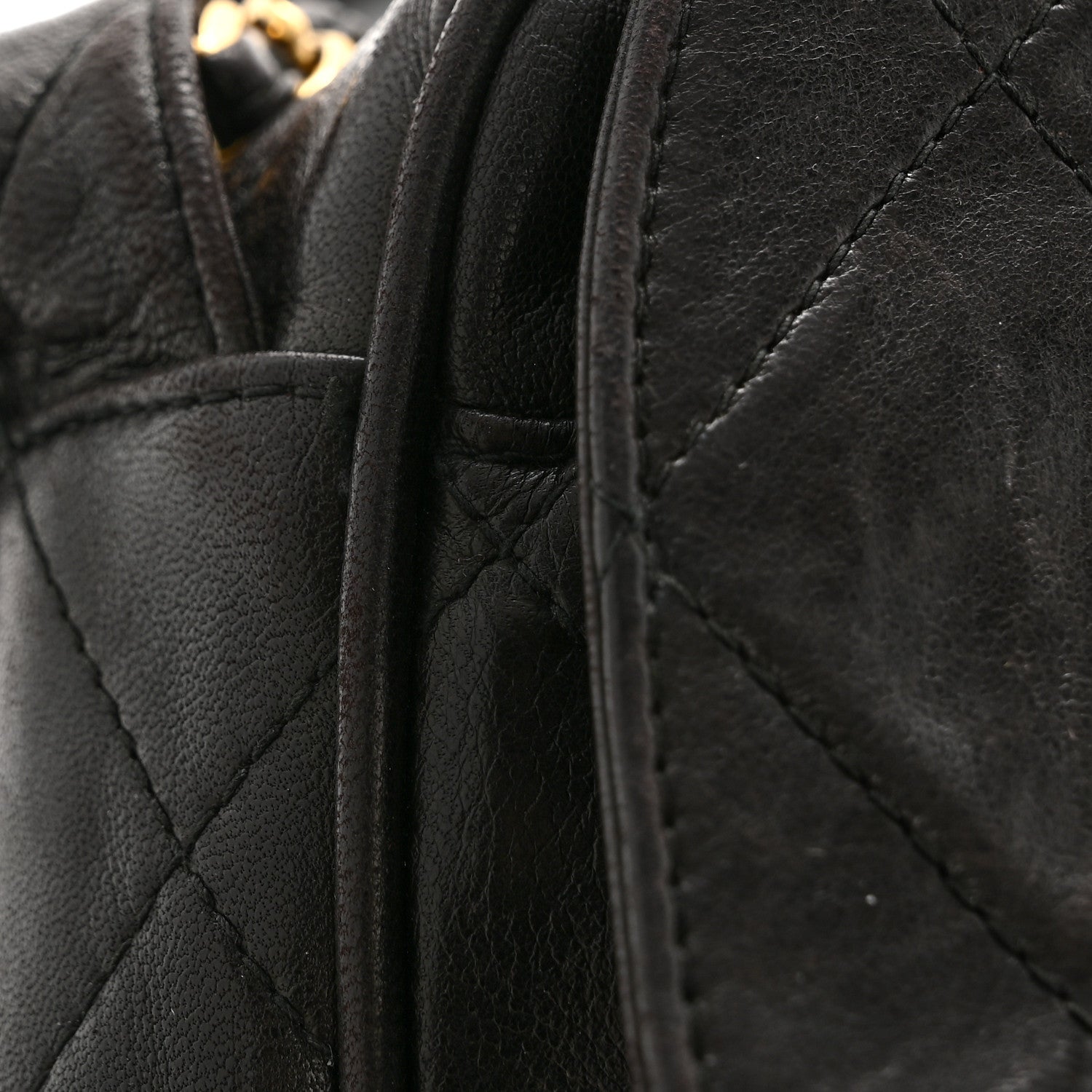 Chanel Lambskin Quilted Tassel Camera Case Black 16 of 16