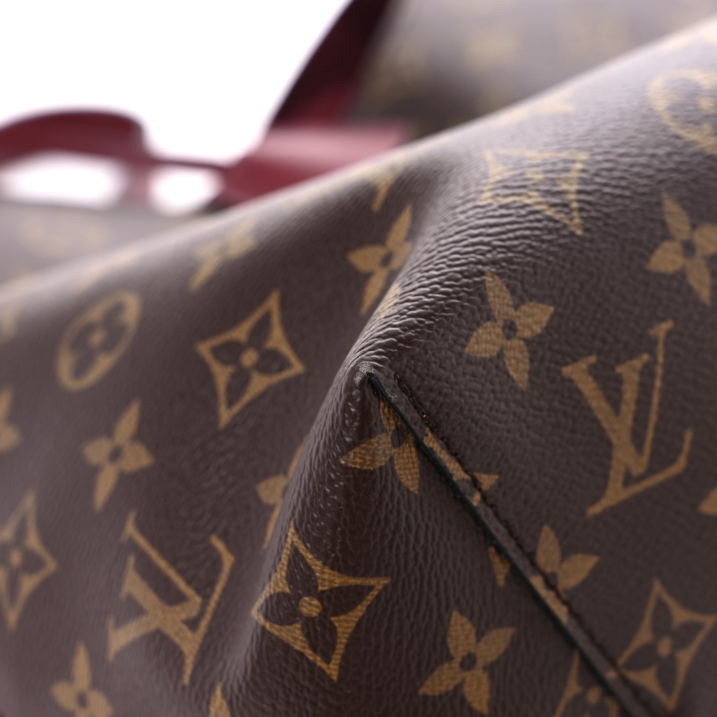 Monogram Flower Hobo Bordeaux