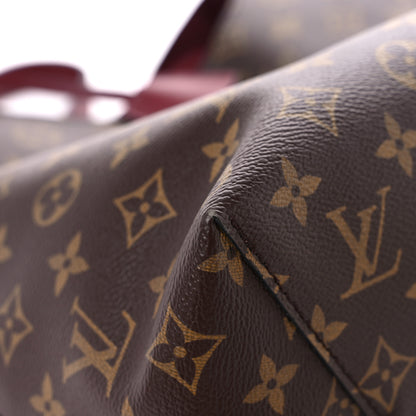 Louis Vuitton Monogram Flower Hobo Bordeaux 7 of 12