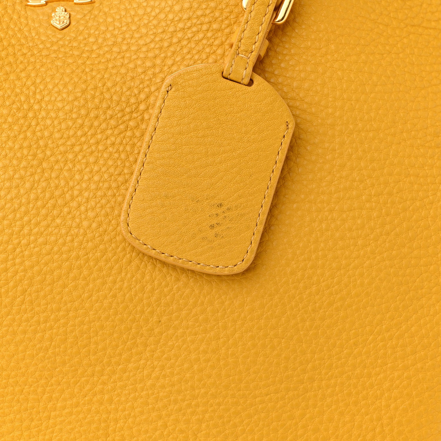 Prada Vitello Daino Side Zip Tote Mimosa 16 of 16