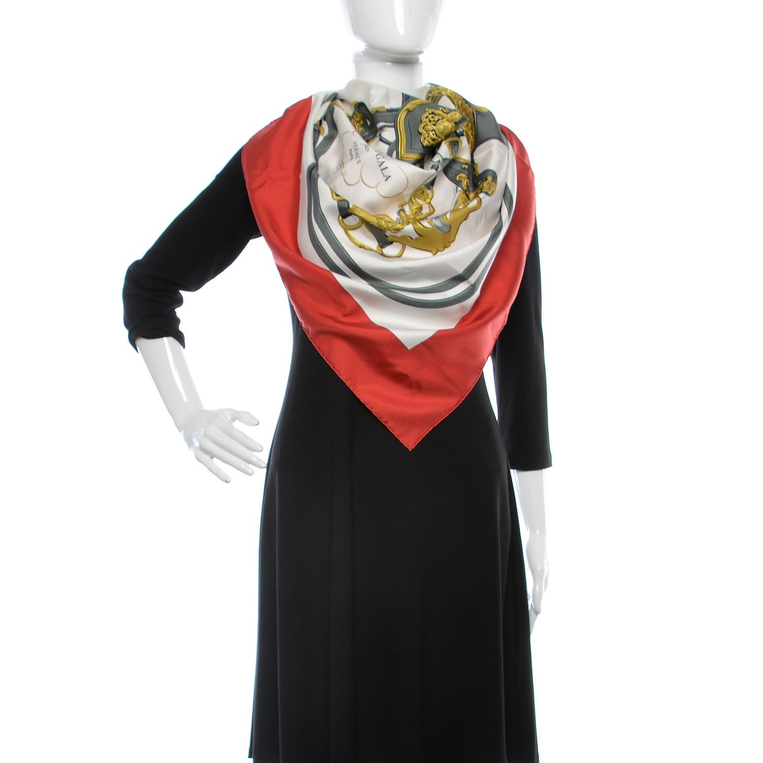 Hermes Silk Brides De Gala Scarf 90 2 of 5