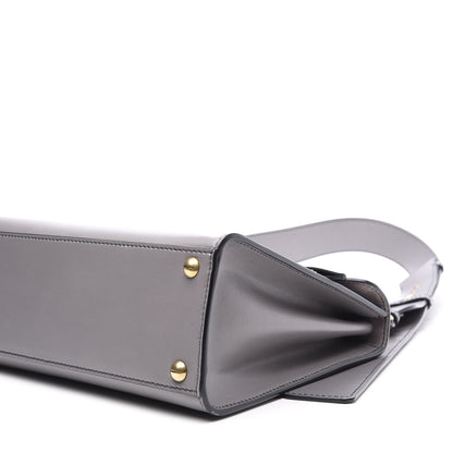 Christian Dior Calfskin Dioraddict Top Handle Iron Grey 9 of 10
