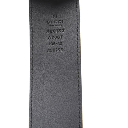 Gucci Calfskin Double G 40mm Belt 105 42 Black 3 of 4