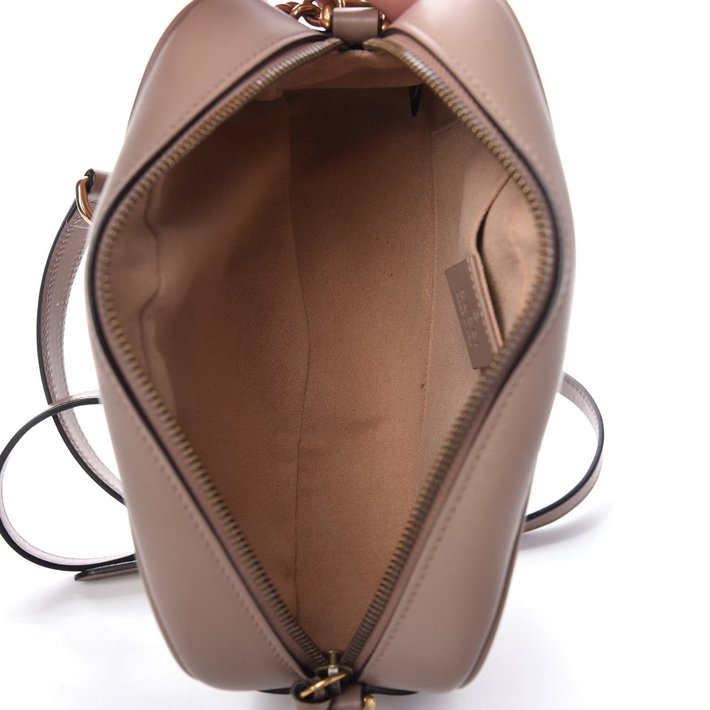 Calfskin Matelasse Small GG Marmont Chain Shoulder Bag Porcelain Rose