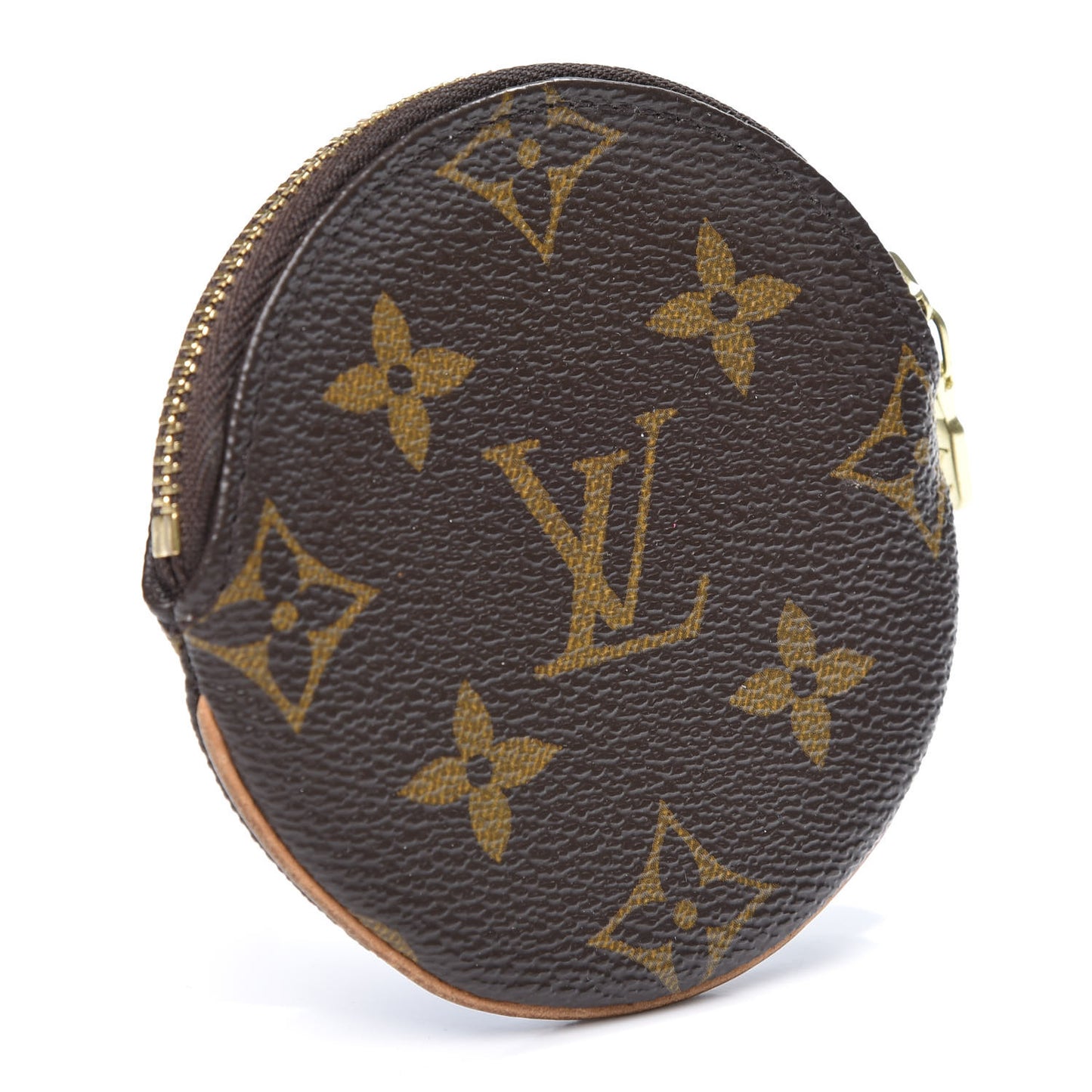 Monogram Round Coin Purse