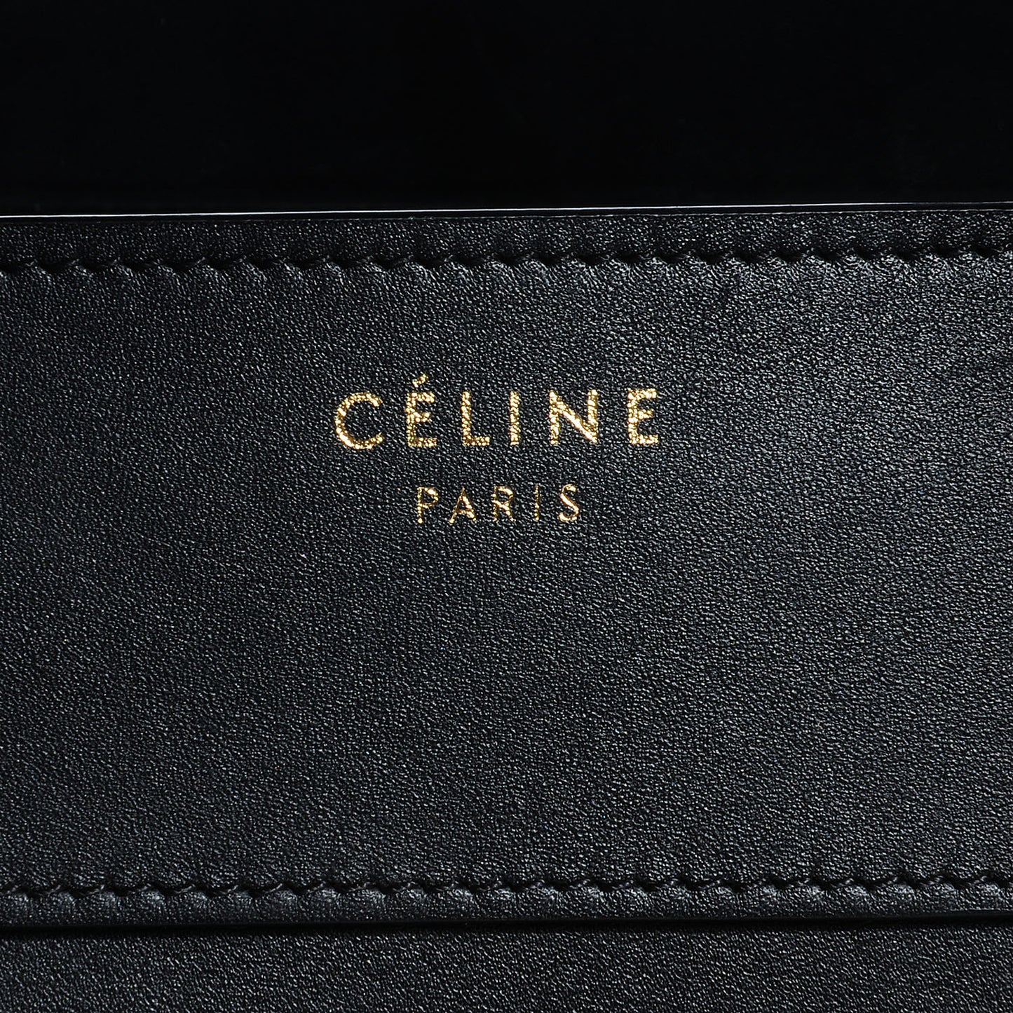 Smooth Calfskin Mini Luggage Black