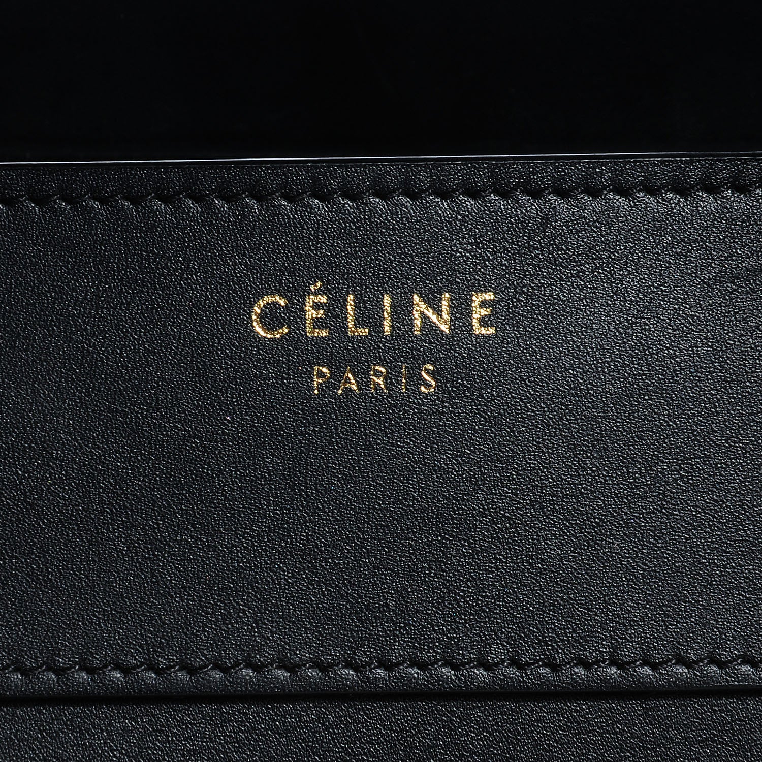 Celine Smooth Calfskin Mini Luggage Black 7 of 8