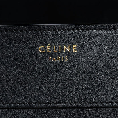 Celine Smooth Calfskin Mini Luggage Black 7 of 8