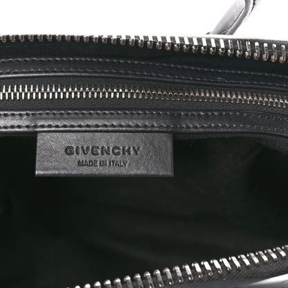 Givenchy Calfskin Brogue Medium Antigona Black White 6 of 10