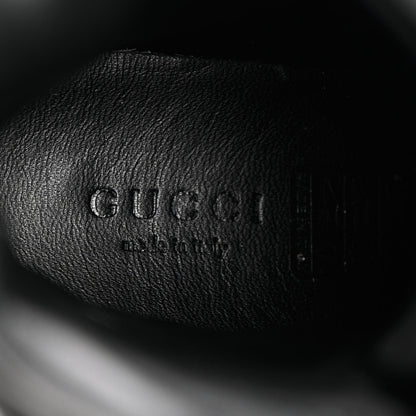 Gucci Nappa Frances GG Matelasse Platform Combat Boots 36 black 7 of 13