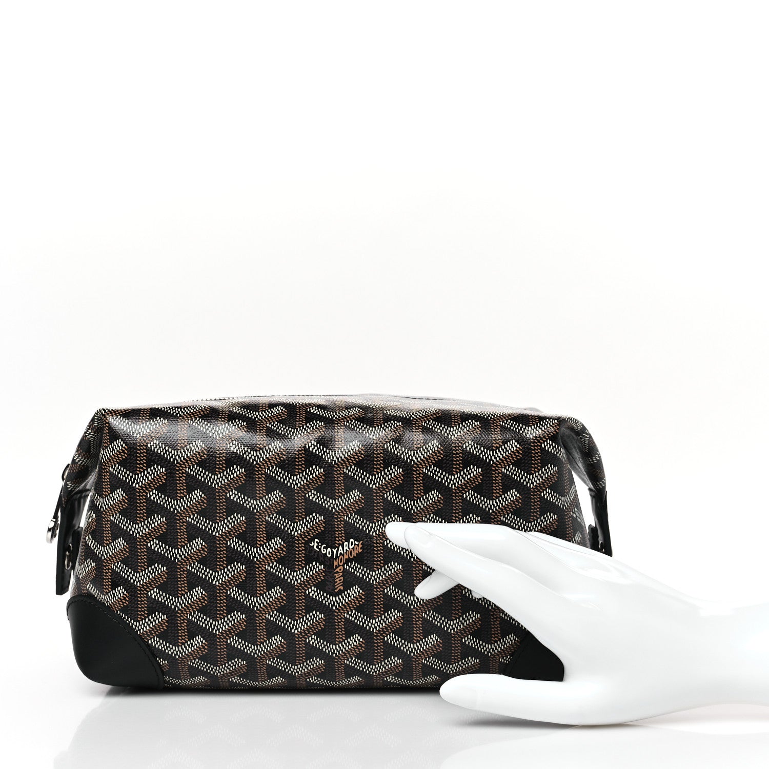 Goyard Goyardine Boeing 25 Trousse de Toilette Black 2 of 8