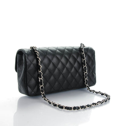 Chanel Caviar Quilted East West Flap Black 3 of 8