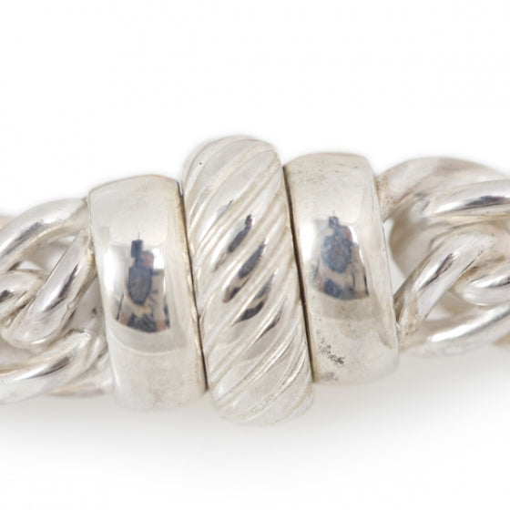 David Yurman Sterling Silver Lyrica Rope Bracelet 3 of 5