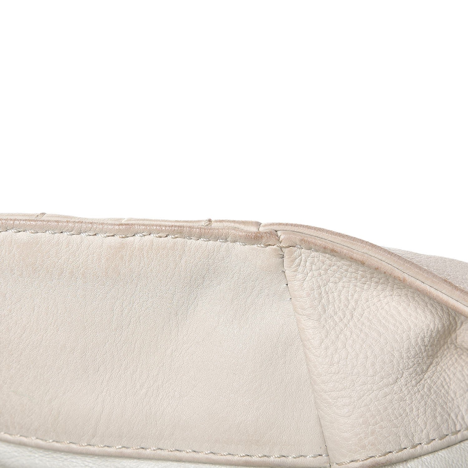 Chanel Calfskin Large East West Modern Chain Tote White 12 of 24