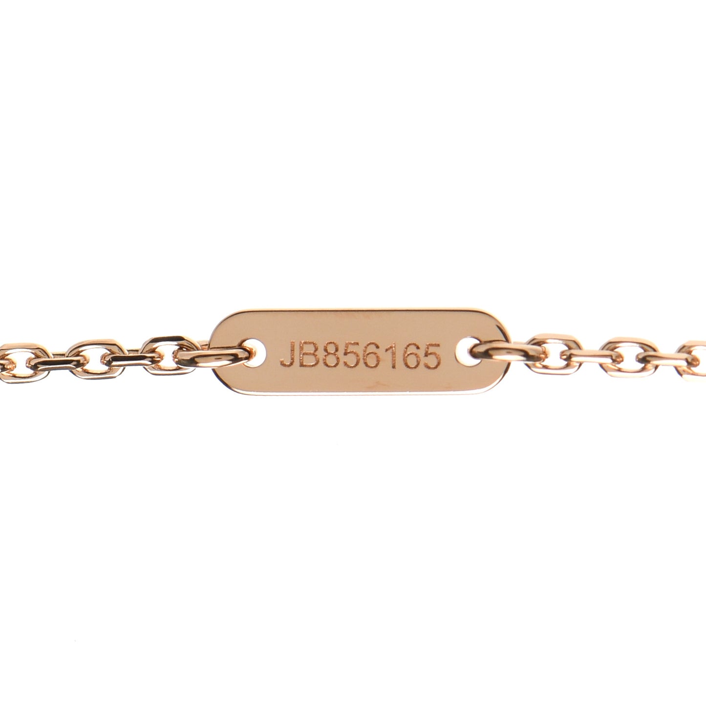 18K Rose Gold Sweet Alhambra Pendant Necklace