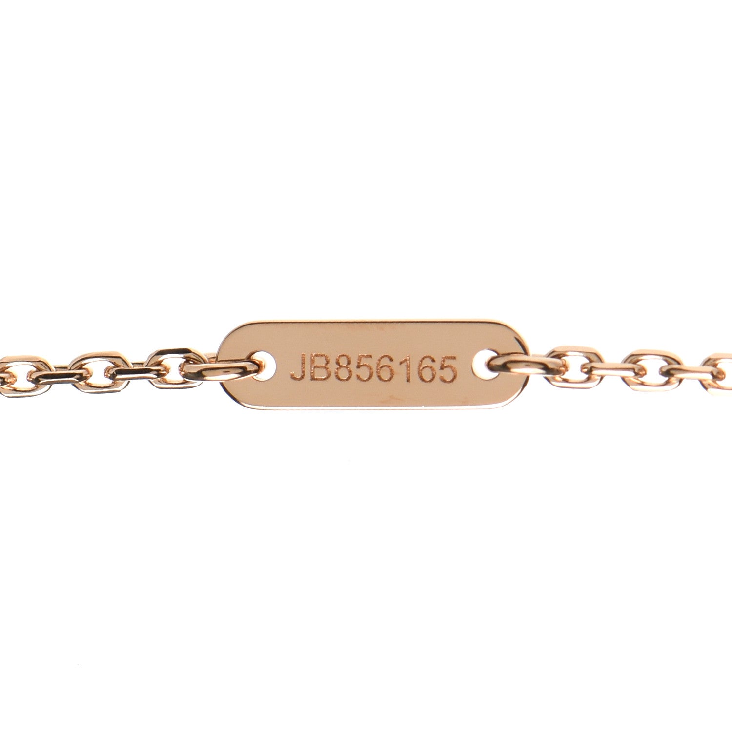 Van Cleef & Arpels 18K Rose Gold Sweet Alhambra Pendant Necklace 6 of 8