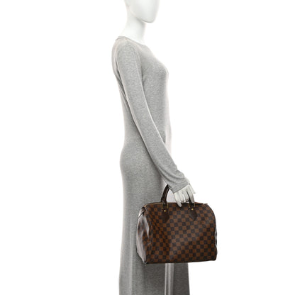 Louis Vuitton Damier Ebene Speedy 30 2 of 10