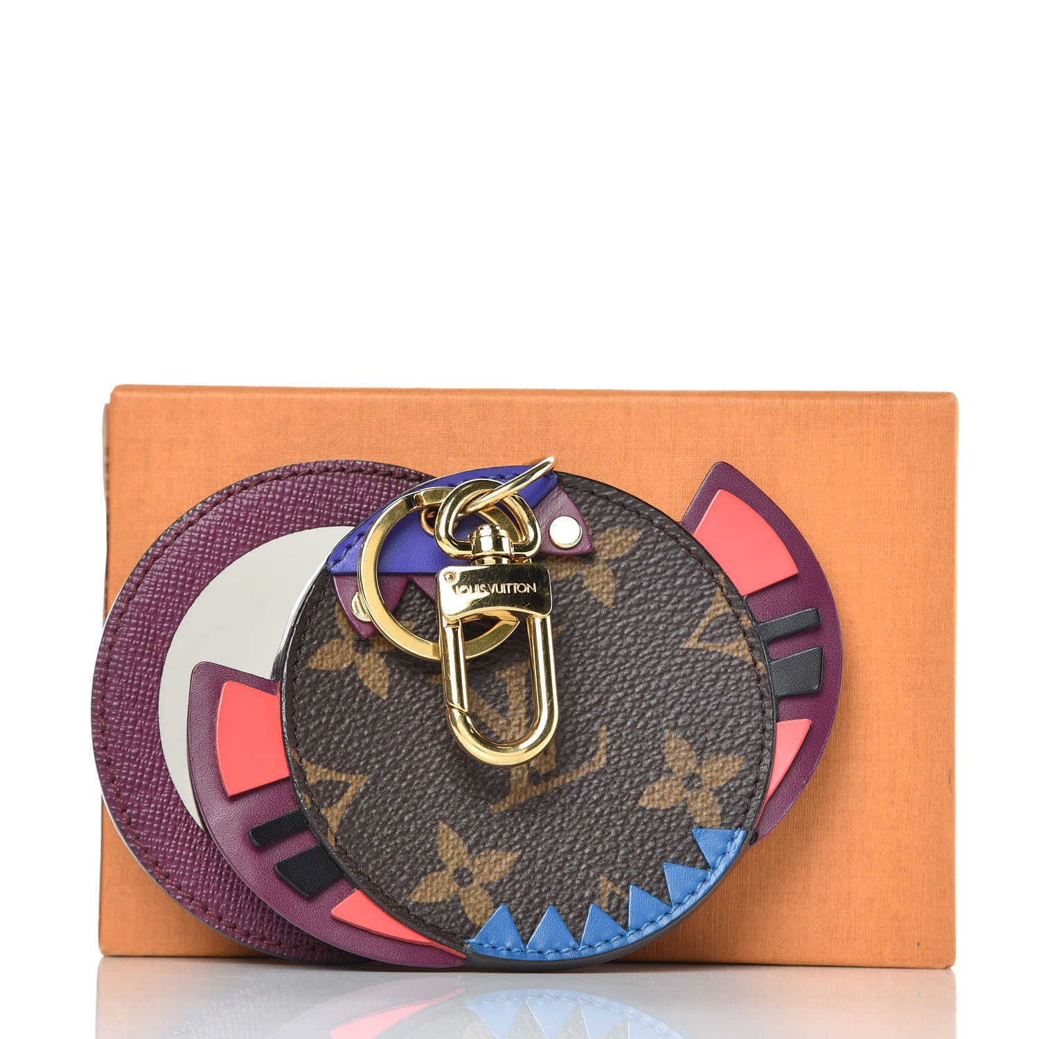 Louis Vuitton Monogram Totem Mirror Bag Charm 5 of 5