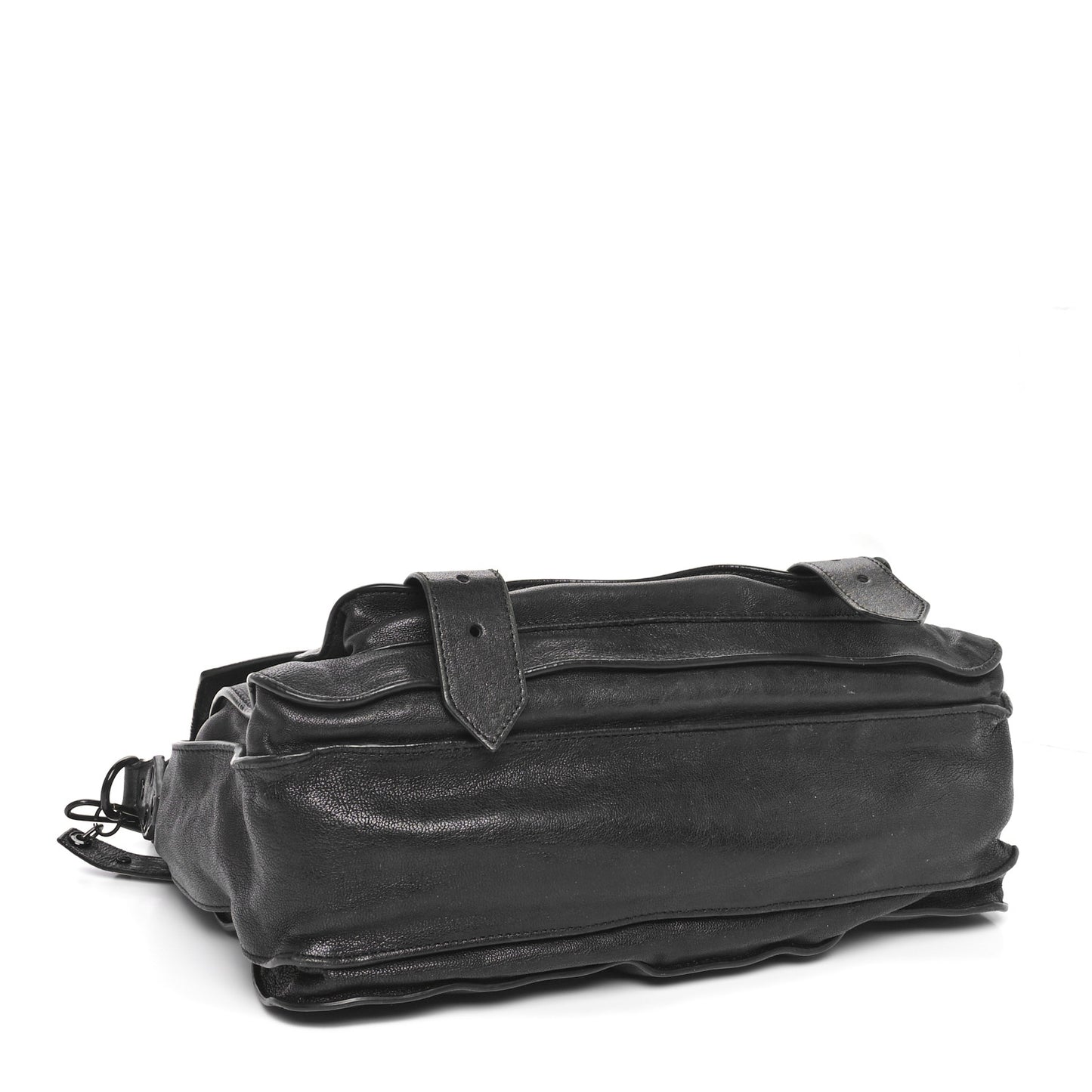 Lambskin Medium PS1 Satchel  Black