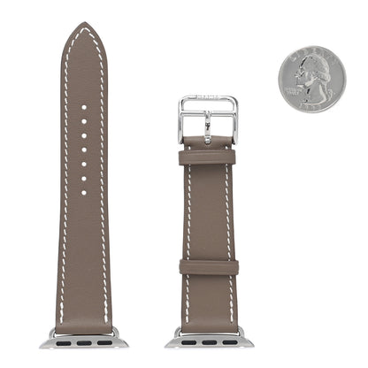 Hermes Swift 38mm Apple Watch Band Etoupe 2 of 6