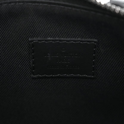 Louis Vuitton Grained Calfskin Aerogram Keepall XS Black 6 of 9