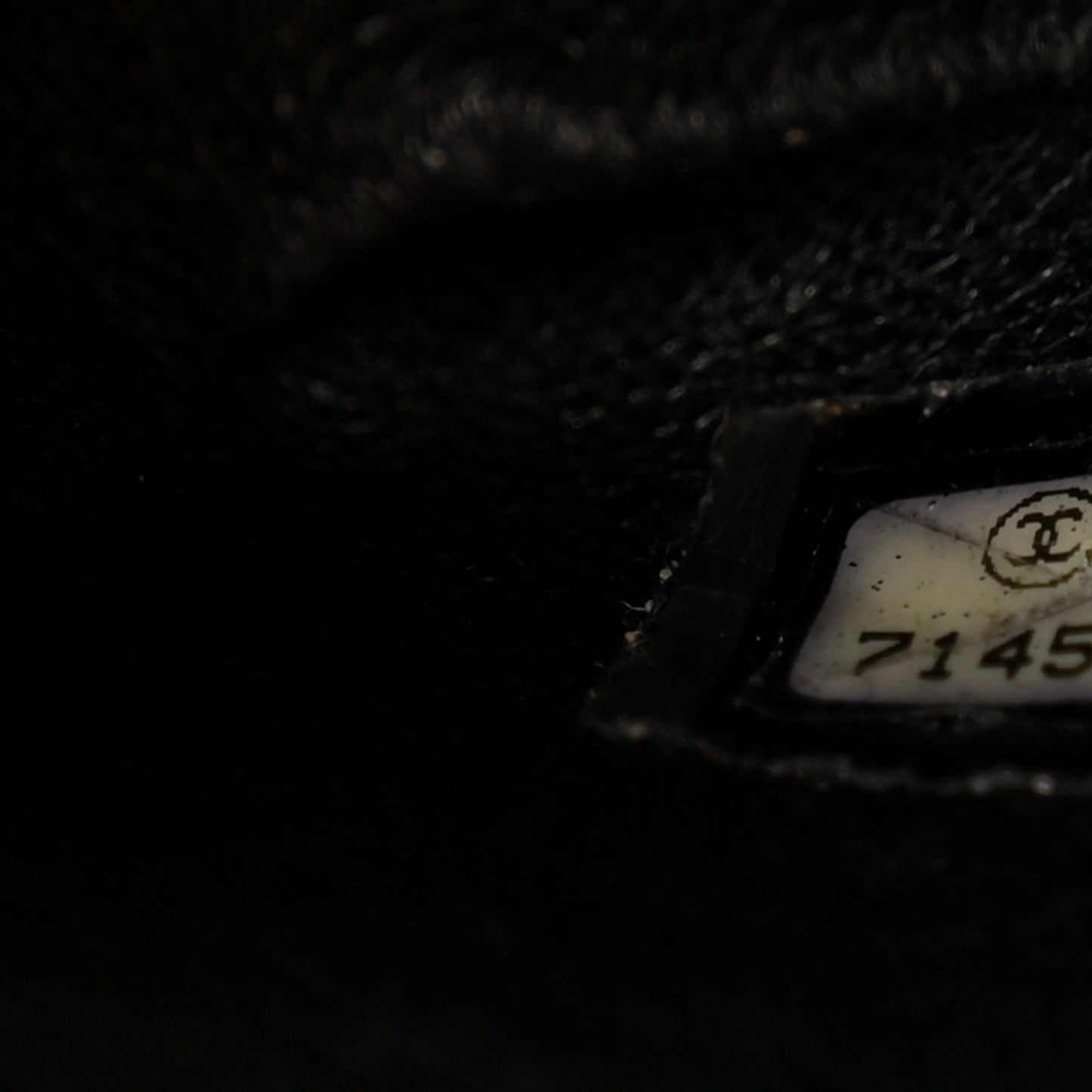 Lambskin Stitched Chocolate Bar Single Flap Black