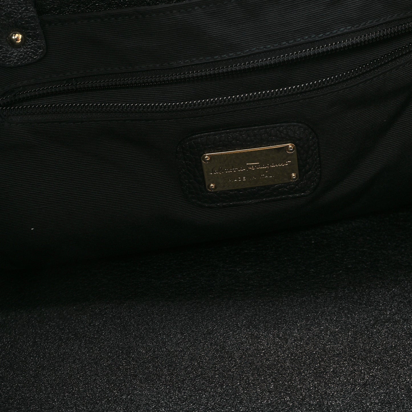 Calfskin Tote Black